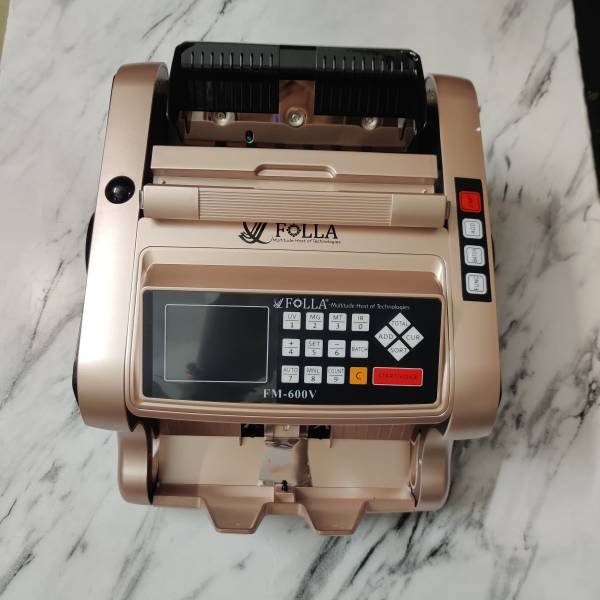 Folla FM-600V Mix Note Counting & Detecting machine Gold Hover